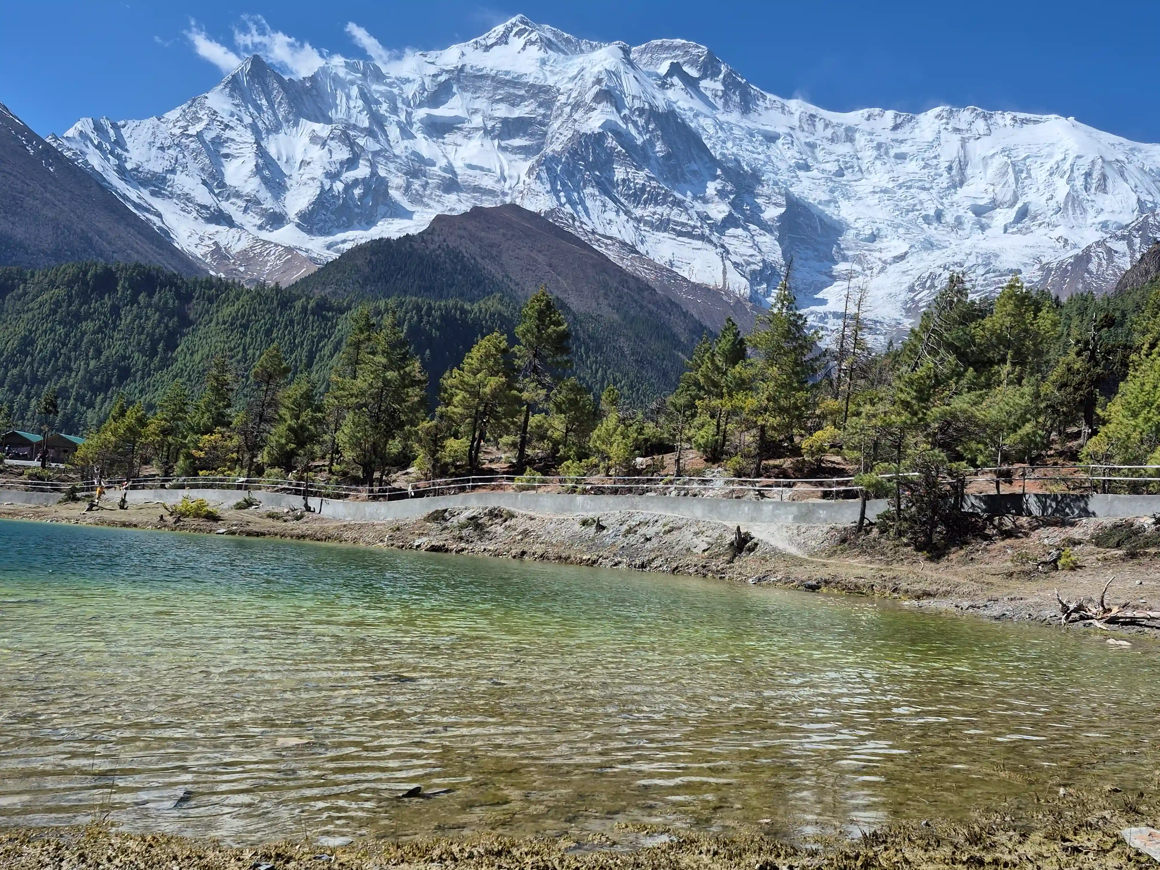 Himalayan mountains in Nepal