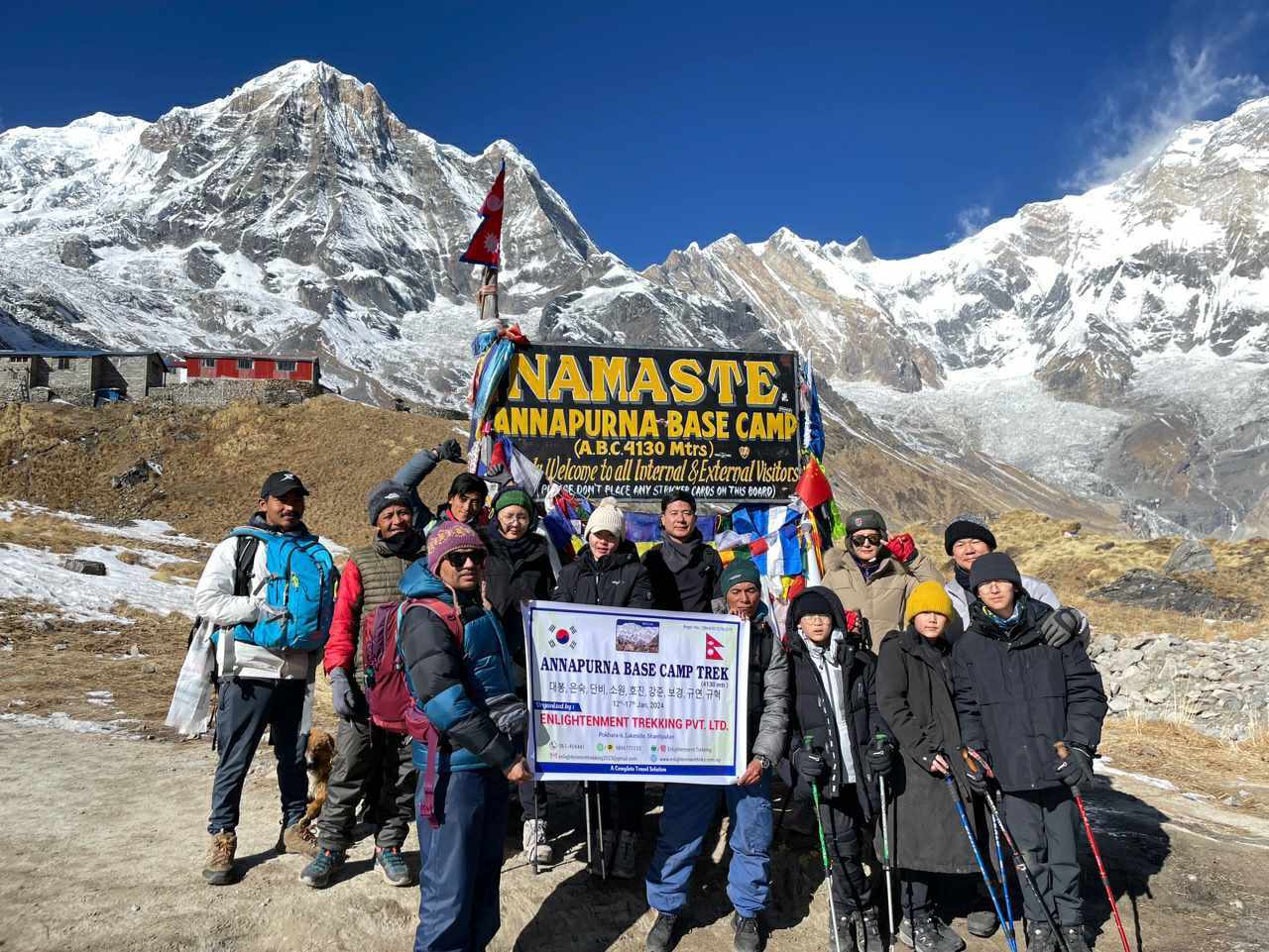 Trekkers with Enlightenment Trekking Pvt. Ltd.